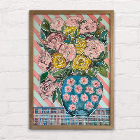 Rose Pallete (95x65cm) Jeannie's Art