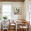 Our Kitchen Table Loves Flowers (64x64cm) Lauren Ward