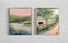 Last Light (53x63cm) Charlotte Moore - Country Style Gardens Exhibition