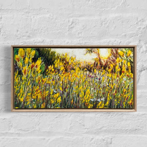 Day's End (17x32cm) Narelle Higson - Country Style Gardens Exhibition