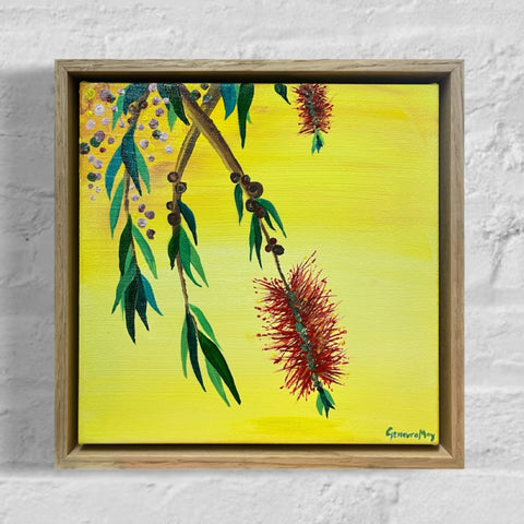 Amber Sky (28 x 28cm) Genevra May