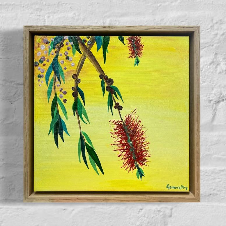 Amber Sky (28 x 28cm) Genevra May