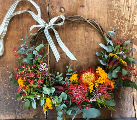 Floral Wreath Workshop - Friday 24th November 4-6PM