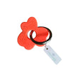 Floral Resin Keyrings -  Coral
