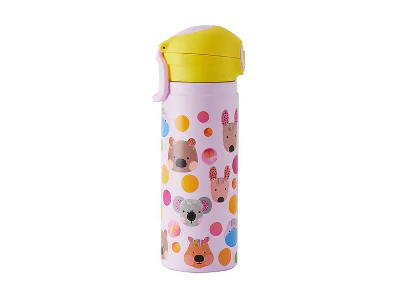 Critters Double Wall Insulated Bottle Pink