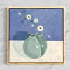 Little Buddy Green (32.5x32.5cm) Jen White