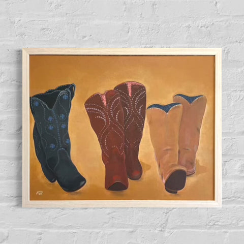 Let's Go Girls (44x54cm) Jen White