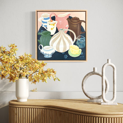 Ready for Tea? (43.5x43.5cm) Jen White