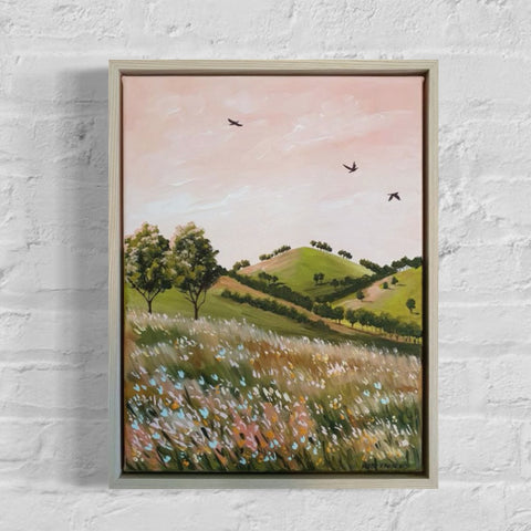 The Valley of Flowers (43 x 33cm) Meg Frances