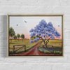 Jacaranda by the Gate (43 x 33cm) Meg Frances