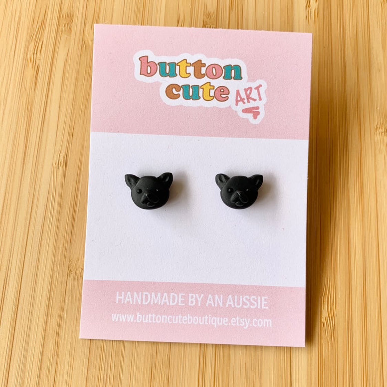 Black Cat Earrings