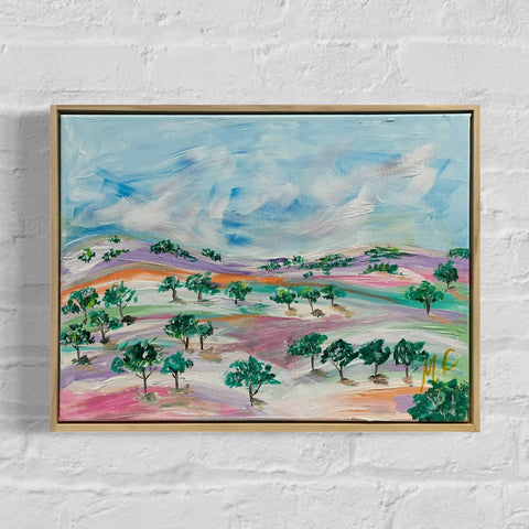 Sorbet Hills (42 x 32cm) Michelle Clout