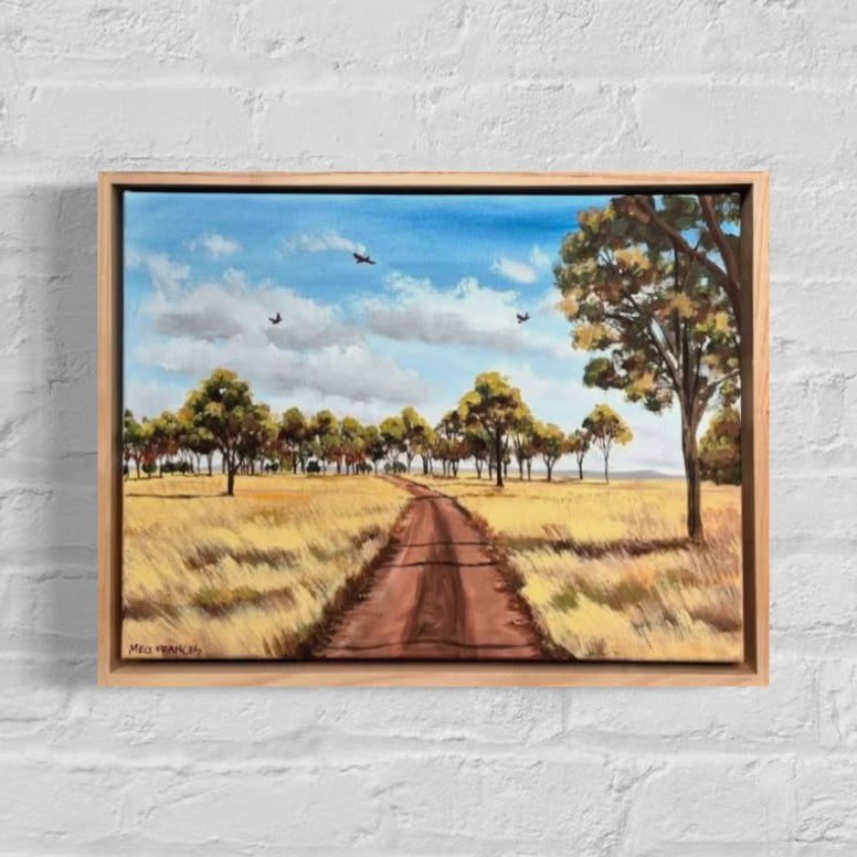 Old Dirt Track (43 x 33cm) Meg Frances