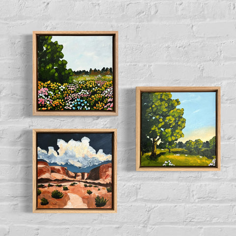 Meadows (28x28cm) Mikalya Bartie