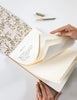White Blossoms Notepad Jumbo Jotter