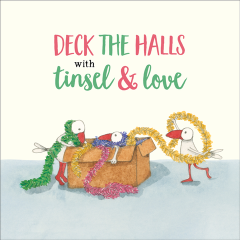 Twigseeds Christmas Card - deck the halls