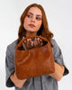 Linton Crossbody Large - Tan Pebble