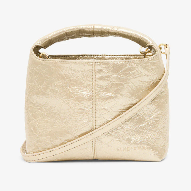 Linton Crossbody - Light Gold Crinkle