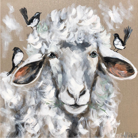 Woolly Sheep Magnet