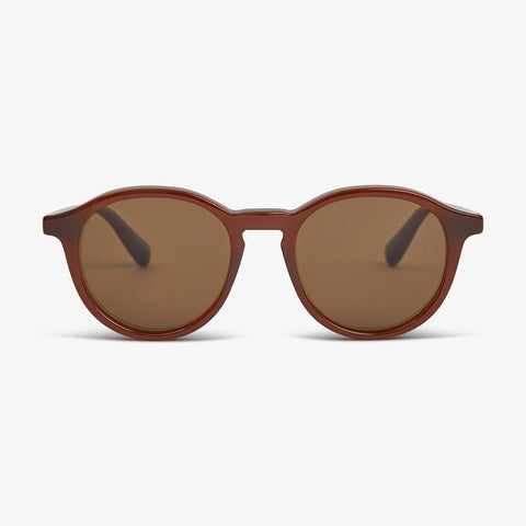 SUNGLASSES MEL2 POLISHED CARAMEL/BROWN - POLARIZED LENS