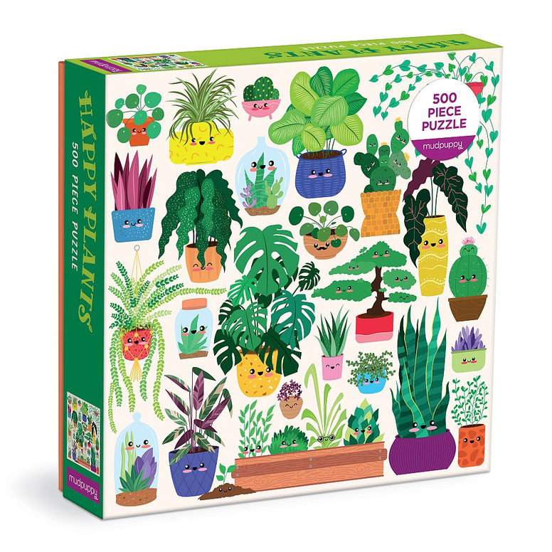 Mudpuppy 500 Pc Puzzle – Happy Plants