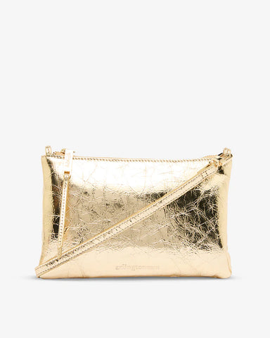 Arlington Milne || Molly Crossbody - Gold Crinkle