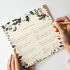 Meal Planner Notepad - Cockatoo