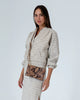 Arlington Milne || Molly Crossbody - Caramel Python