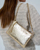 Arlington Milne || Molly Crossbody - Gold Crinkle