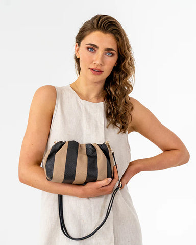 Monty Crossbody Black/Latte