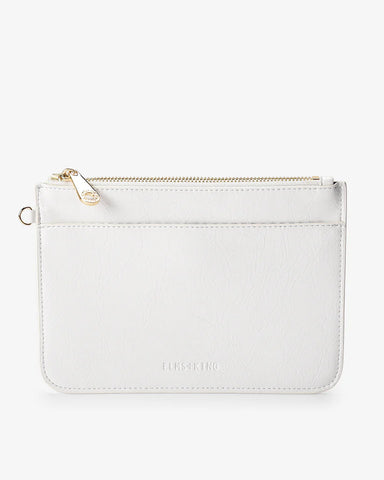 Nevada Pouch - White Crinkle