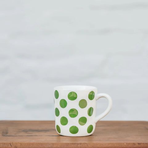 Forest Green Spot Mug