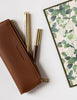 Pencil Case Slim - Espresso