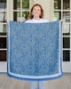 Debbie Paisley in Blue Autumn/Winter Scarf