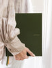 Heirloom Recipe Book Journal - Basil Green