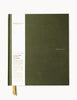 Heirloom Recipe Book Journal - Basil Green