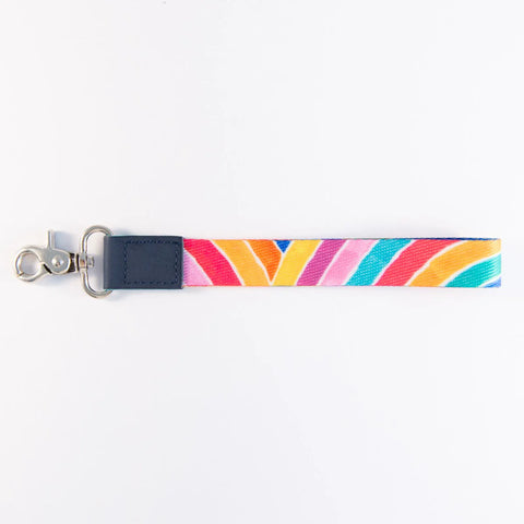 RO x Lordy Dordie Rainbows Wrist Lanyard - Navy