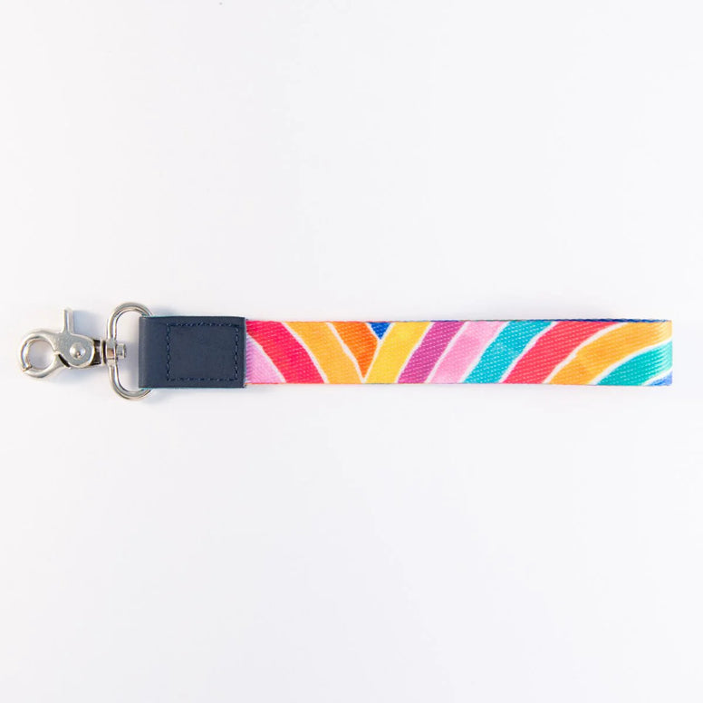 RO x Lordy Dordie Rainbows Wrist Lanyard - Navy