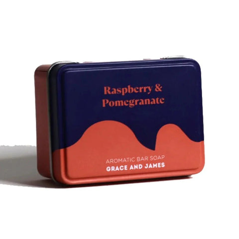 RASPBERRY & POMEGRANATE - AROMATIC BAR SOAP 110G