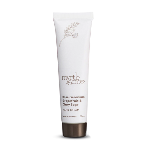 HAND CREAM ROSE GERANIUM, GRAPEFRUIT & CLARY SAGE