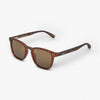 SUNGLASSES SYD MATTE TORTOISESHELL/BROWN - POLARIZED LENS