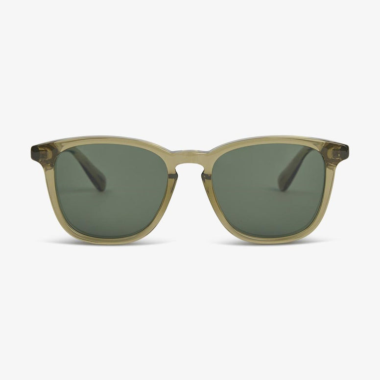 SUNGLASSES SYD2 POLISHED OCHRE/GREEN - POLARIZED LENS