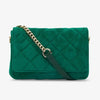 Sarah Crossbody - Emerald Suede