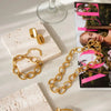 Sybil Gold Link Bracelet