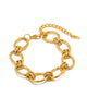 Sybil Gold Link Bracelet