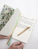 Linen Bound Journal - Sparrows (Lined Journal)