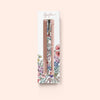 ROLLERBALL PEN - BLOOMS IN WHITE