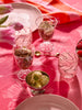 Jardin Pink Linen Tablecloth