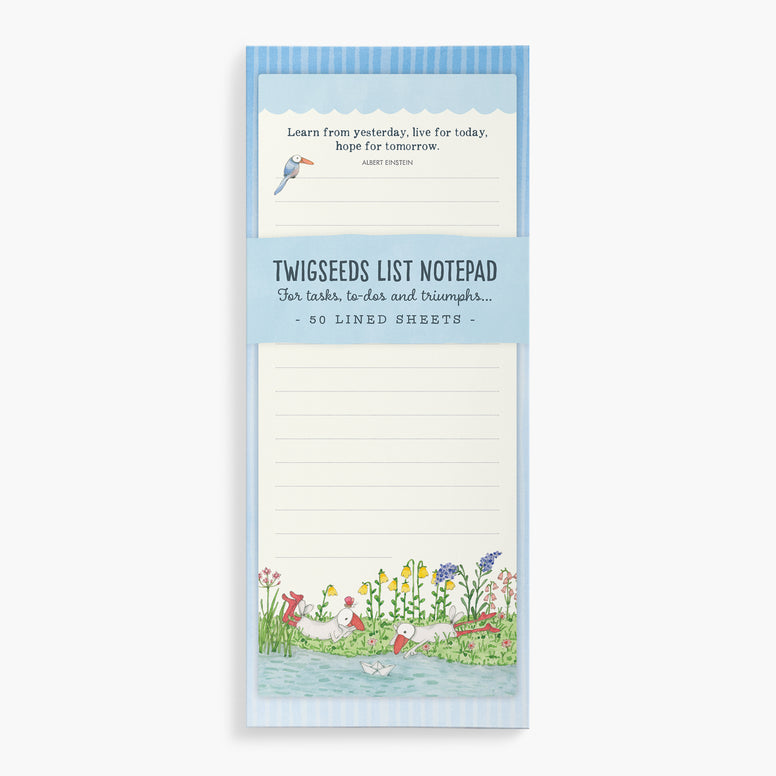 Twigseeds List Notepad - Seagulls
