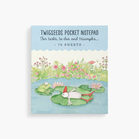Twigseeds Pocket Notepad - Lily Pad
